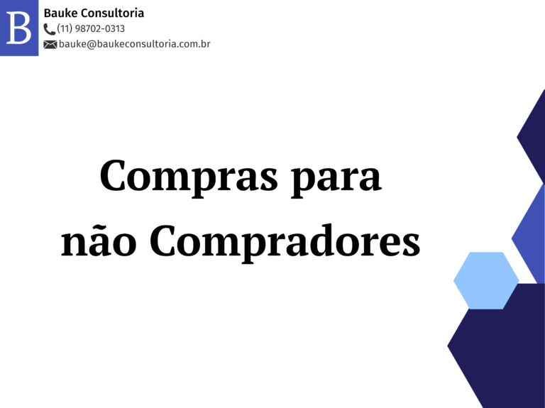 Compras para não Compradores